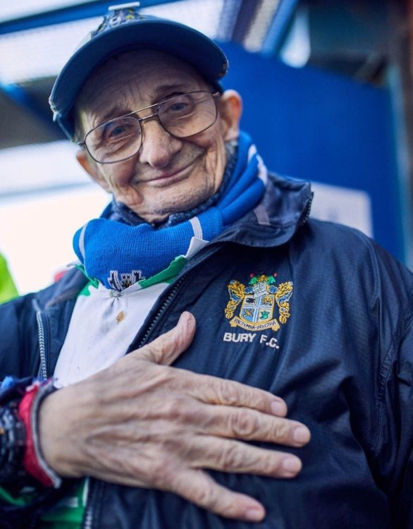 HOT Long time Bury fan Kenny Hindle has passed away
