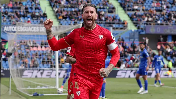 MINS PHOTO Sergio Ramos defends after Getafe fans called Marcos