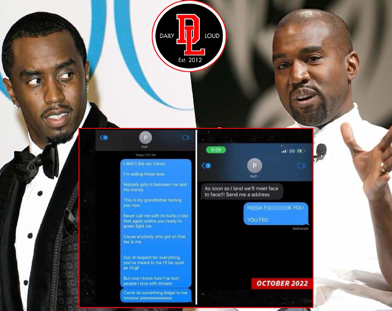 PHOTO Instagram DM screenshot shows Kanye West avoided meeting up