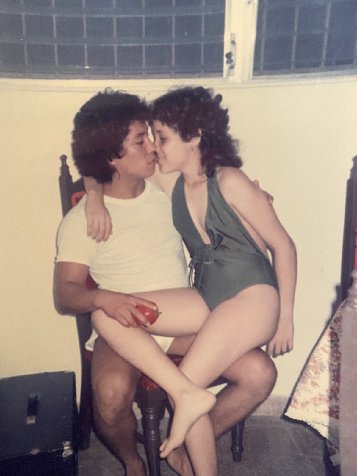 PHOTO Negro Casas seen in an almost kiss throwback picture