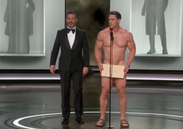 PHOTO Republicans are saying John Cena being naked on stage