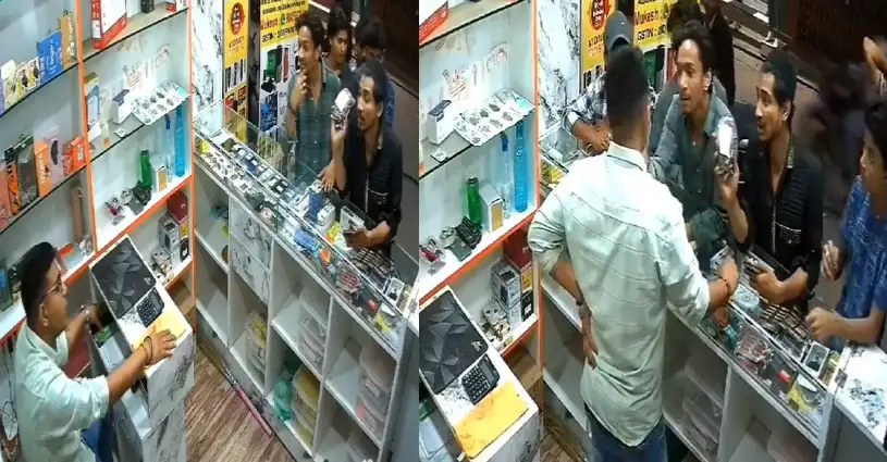 Shantidoots VIDEO Wounds swelling seen on Hindu shopkeeper Mukeshs face after