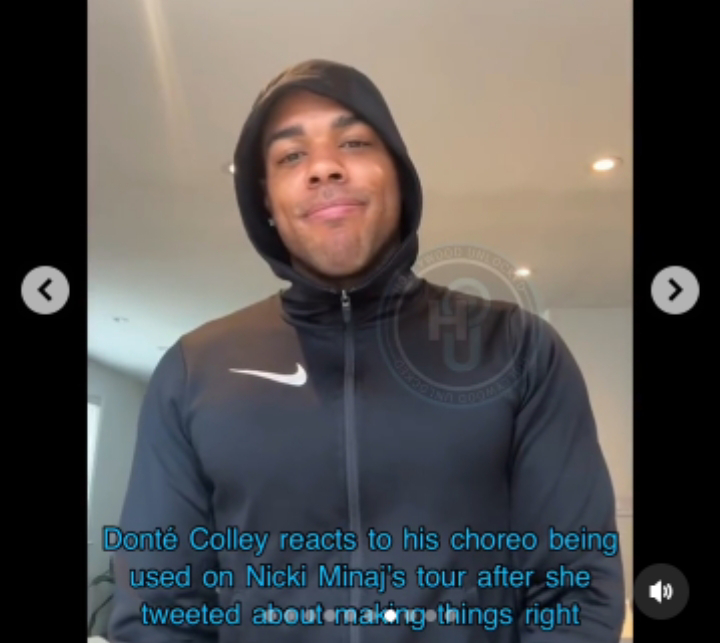 VIDEO Barbz react to Canadian Dancer Donte Colley accusing Nicki