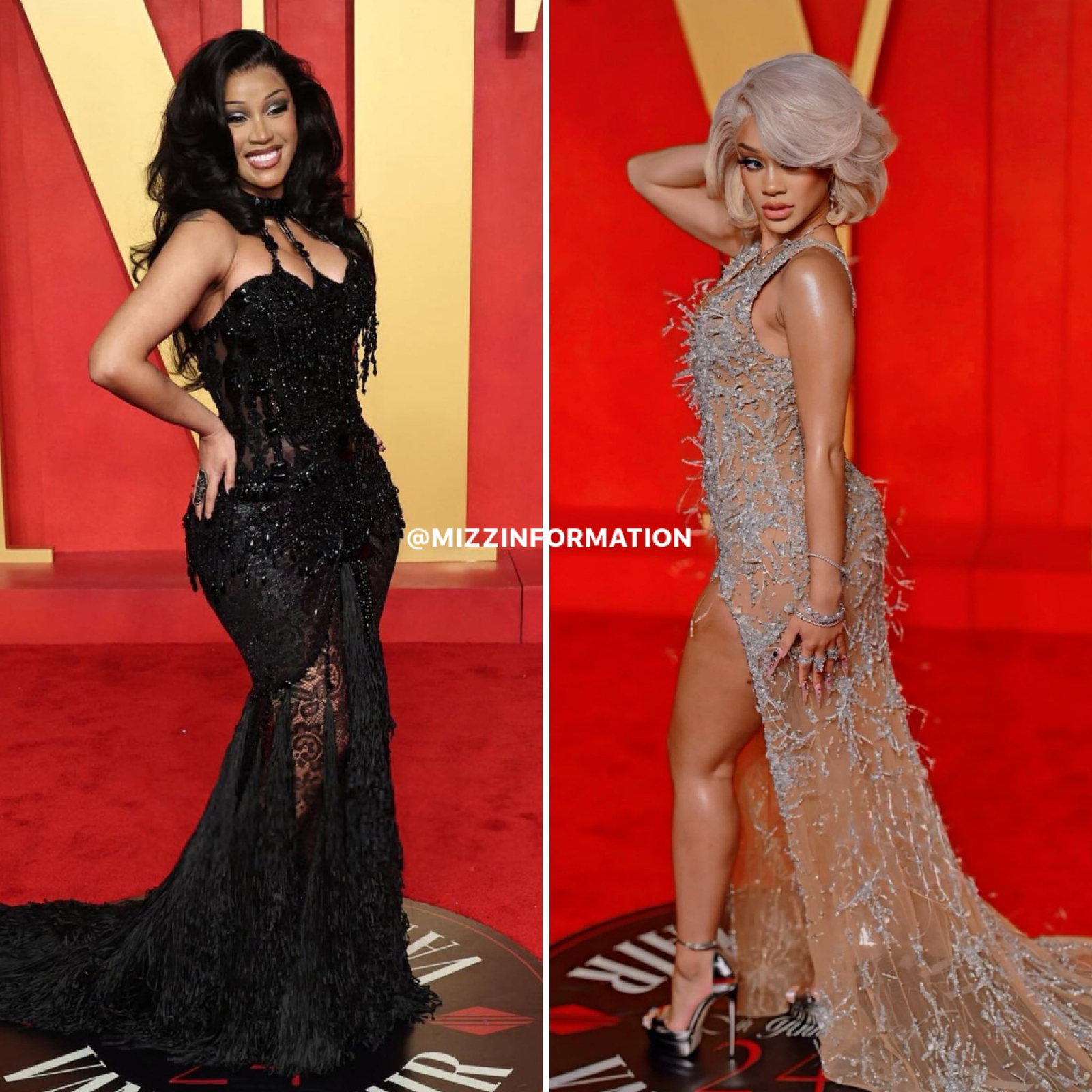 VIDEO Cardi B shouted at Saweetie outside Oscars after party
