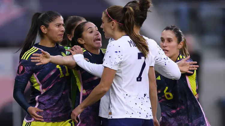 VIDEO Cata Usme and Alex Morgan heated altercation goes viral