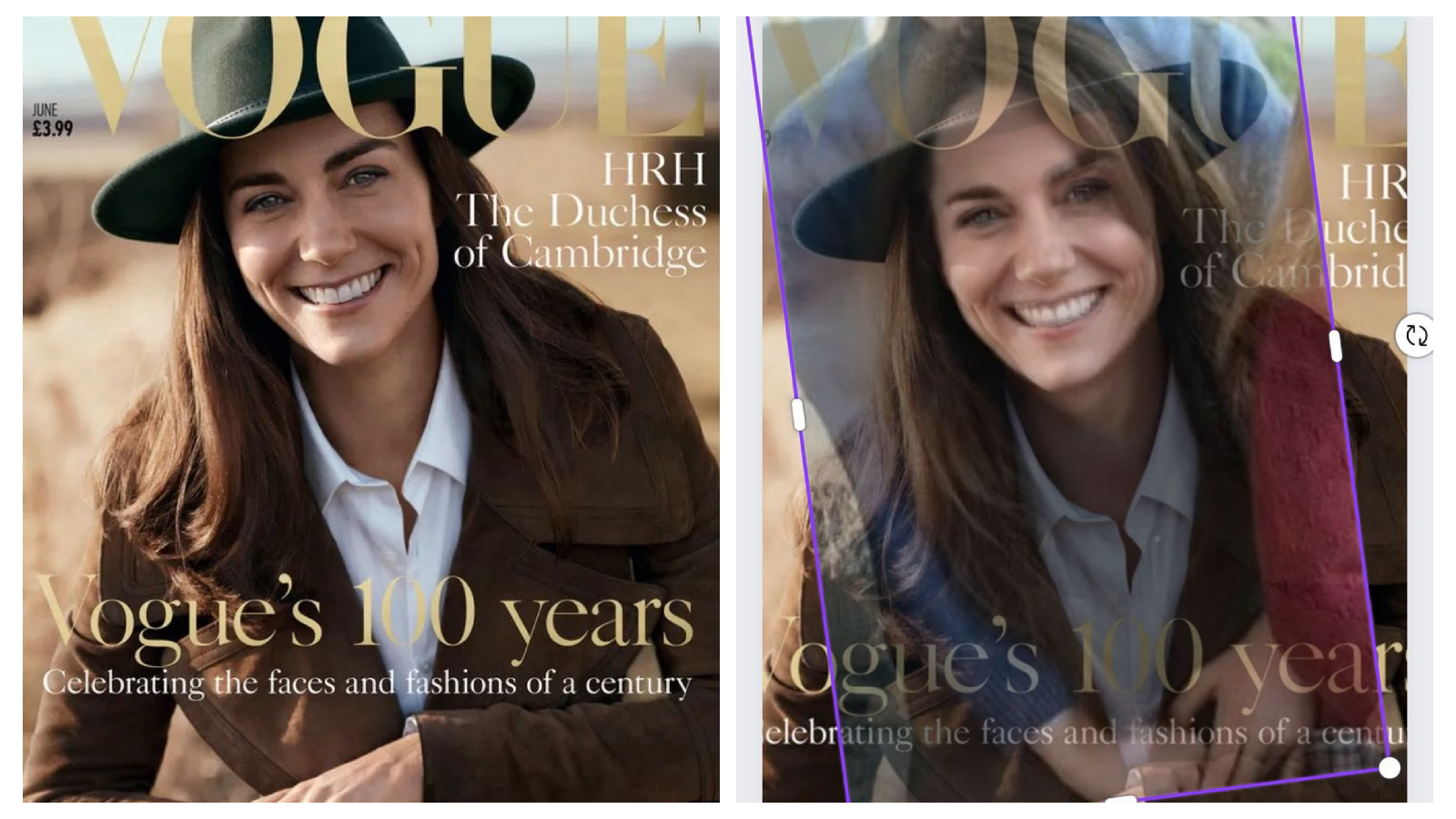 VIDEO Tiktok journalist claims Kate Middleton photoshopped mothers day picture