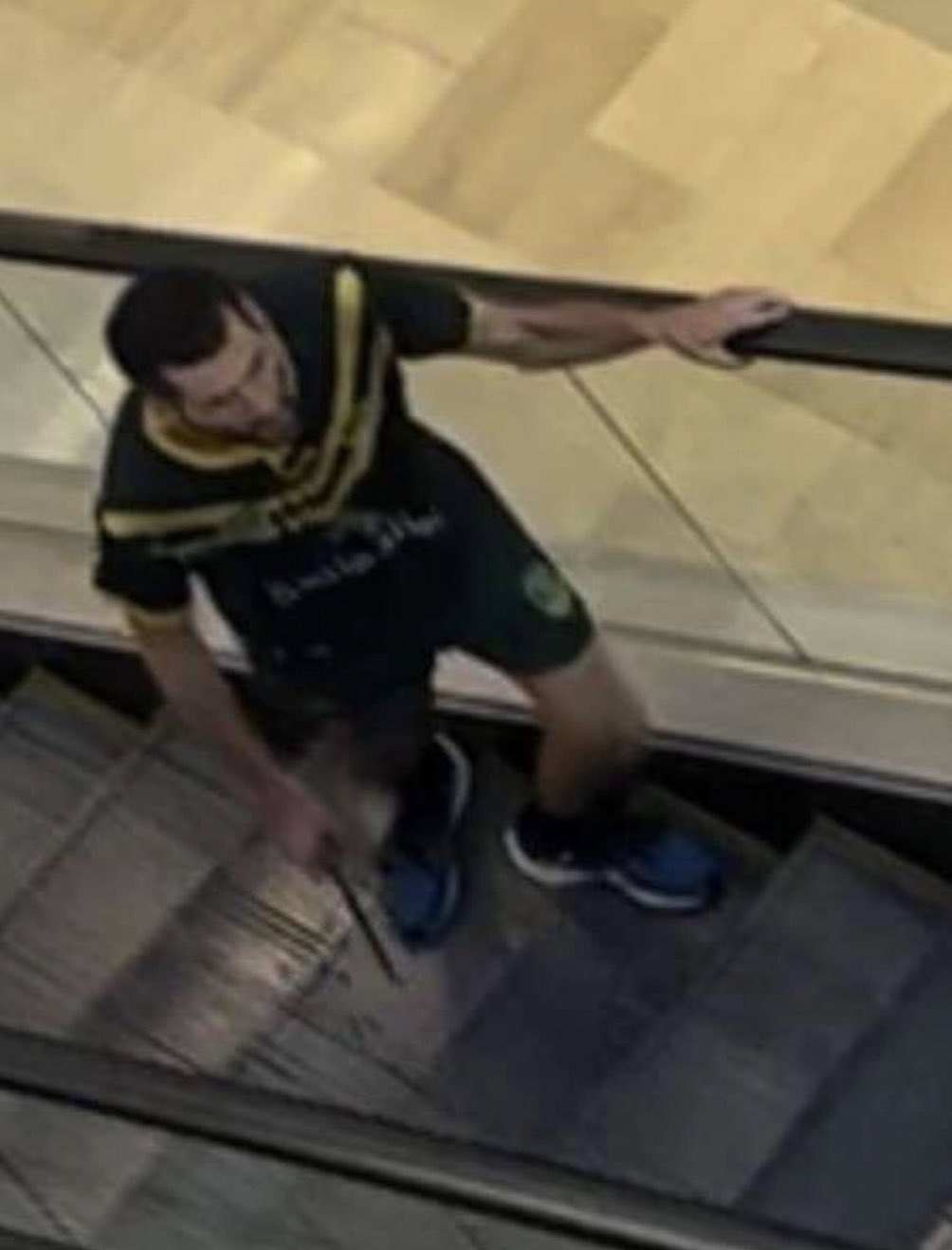 STABBING VIDEO Terrorist was wearing Australian Kangaroos rugby jersey as