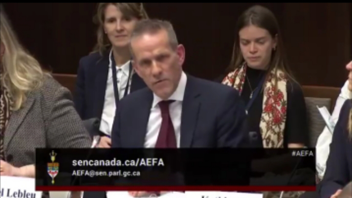 VIDEO Canadian senator Marcel Lebleu praised Burna Boy for selling