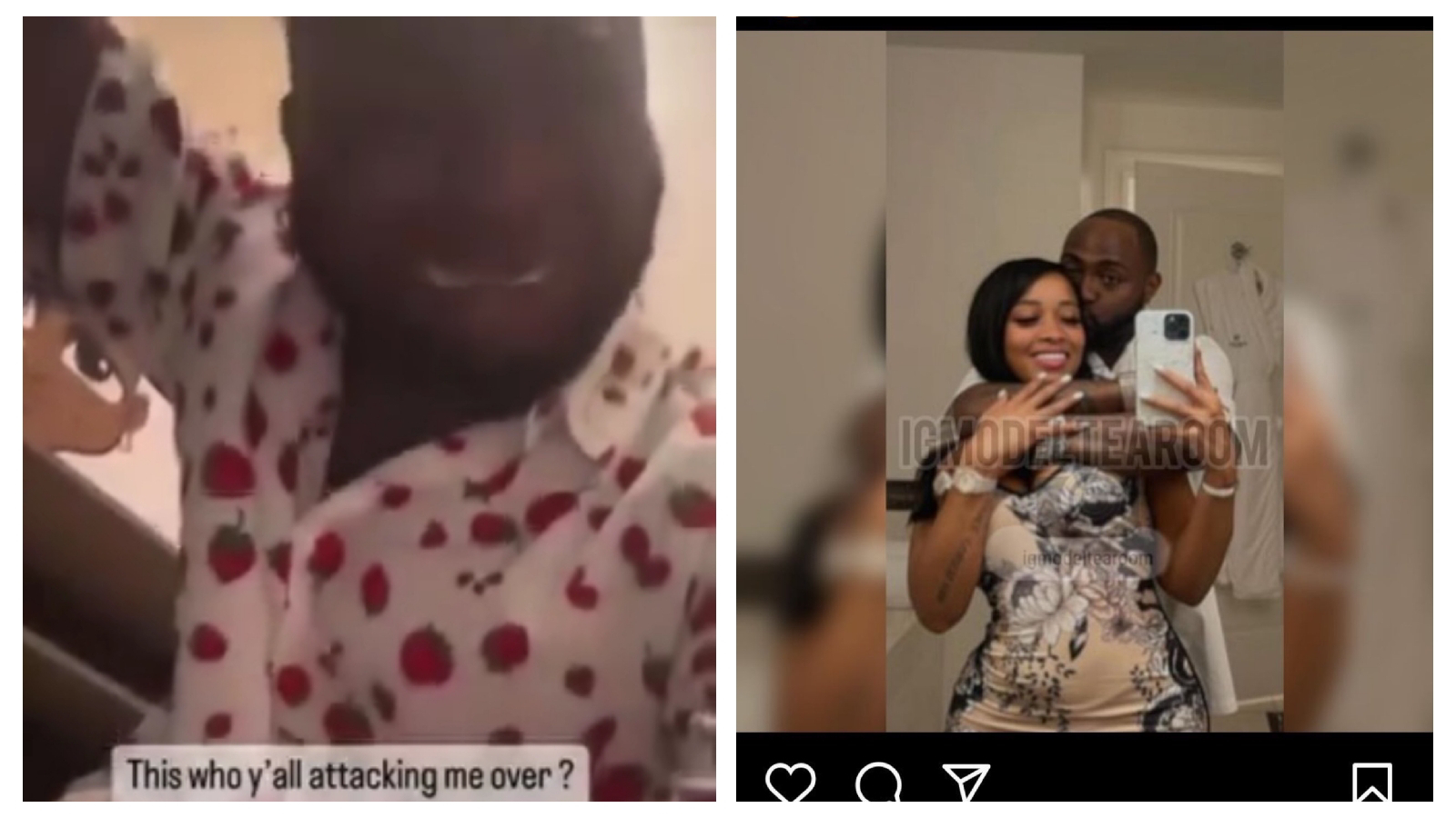 VIDEO Davido 001 crying while kneeling to beg for