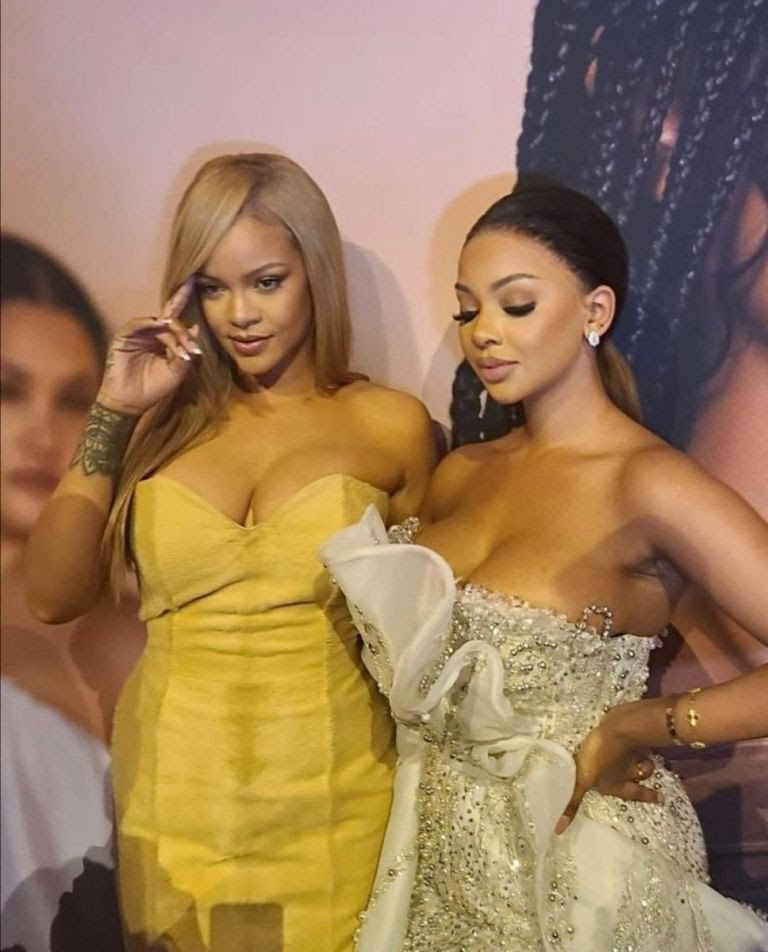 VIDEO Mihlali Ndamase meets Rihanna at premiere of Fenty Beautys
