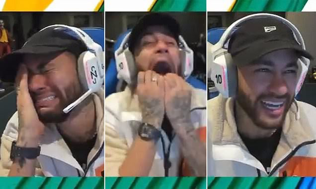 VIDEO Neymar Jr gambling poker in the middle of his