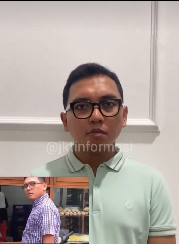 VIDEO Pertamina employee Arie Febriant spitting on a woman on