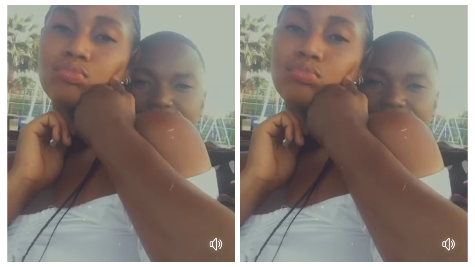 VIDEO Rainford Kalaba embracing his best friends wife Charlene Mkandawire