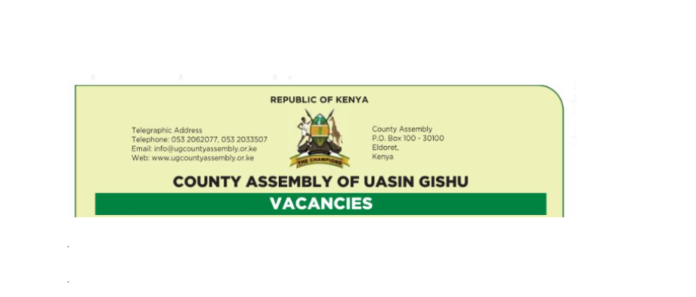 27 Vacancies Open At Uasin Gishu County Assembly