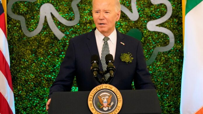 AP PHOTOS: Boston celebrates St. Patrick’s Day; Biden holds White House brunch with Irish leader