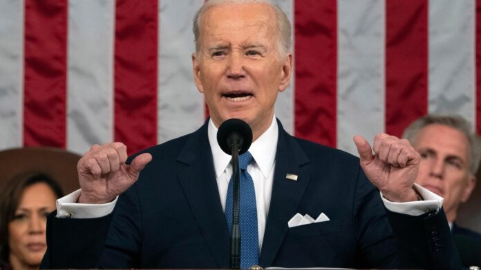 Biden is hoping to use his State of the Union address to show a wary electorate he’s up to the job