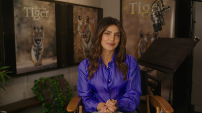 Priyanka Chopra Jonas to Narrate Disneynature’s “Tiger” – Premiering on Disney+ This Earth Day!