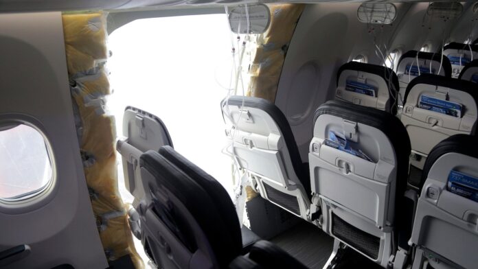 Seat belt saved passenger's life on Boeing 737 jet that suffered a blowout, new lawsuit says