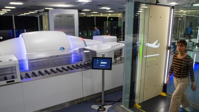 TSA unveils passenger self-screening lanes at Vegas airport as ‘a step into the future’