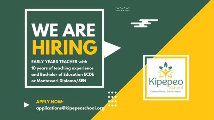 Kipepeo School Hiring Teachers