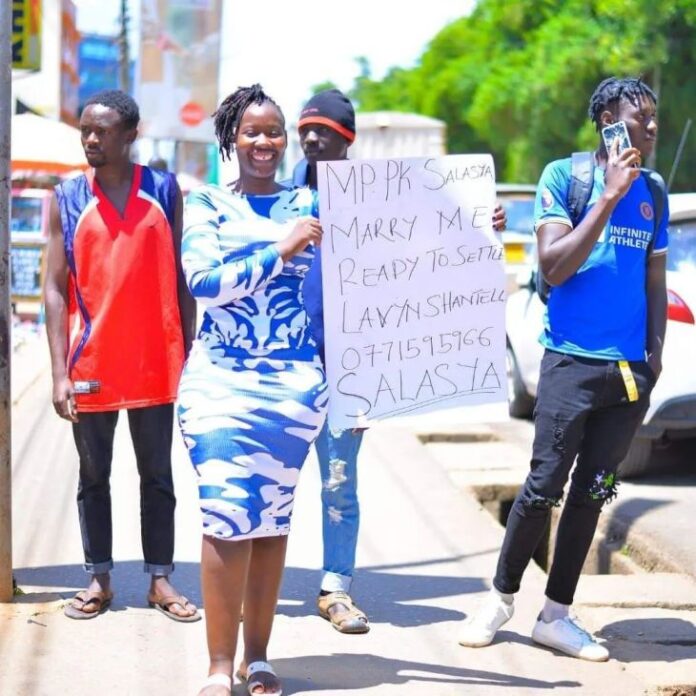Mumias East MP Salasya politely turns down marriage proposal from curvy woman