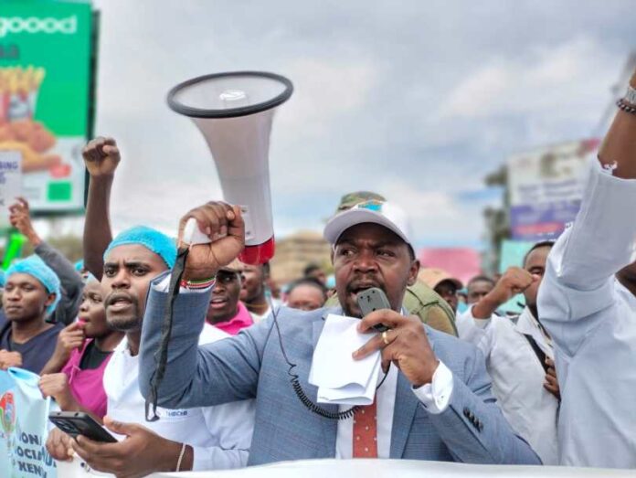 PHOTOS: Doctors protest in Nairobi