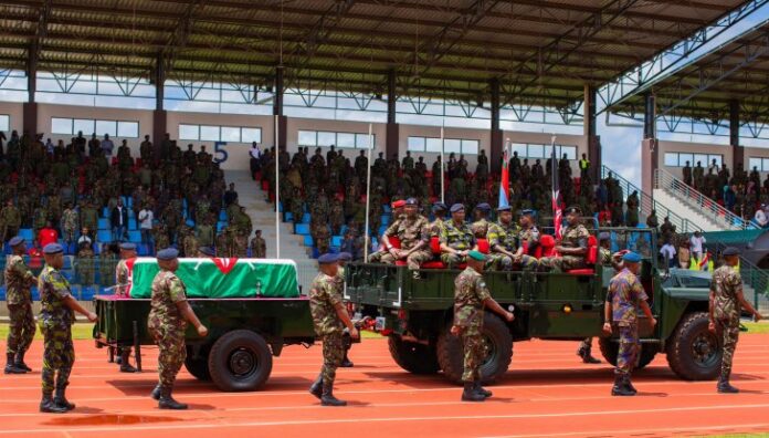 General Francis Ogolla's remains