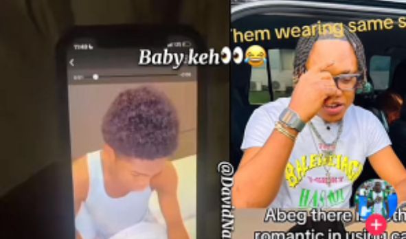 VIDEO: Blogger spread fake news that Tiktoker, Kenzy and Obibimaro are dating while calling him baby in viral casted video